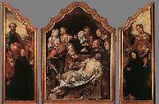 HEEMSKERCK, Maerten van Triptych of the Entombment USA oil painting artist